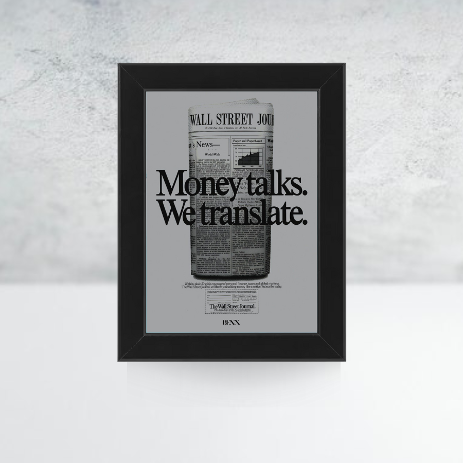 MONEY TALK. WE TRANSLATE.