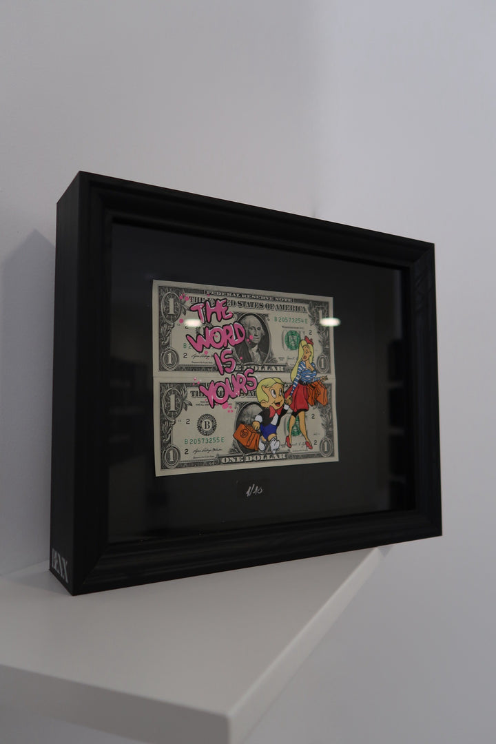 Limited Edition "Sugar Daddy Richie" Double Dollar Bills