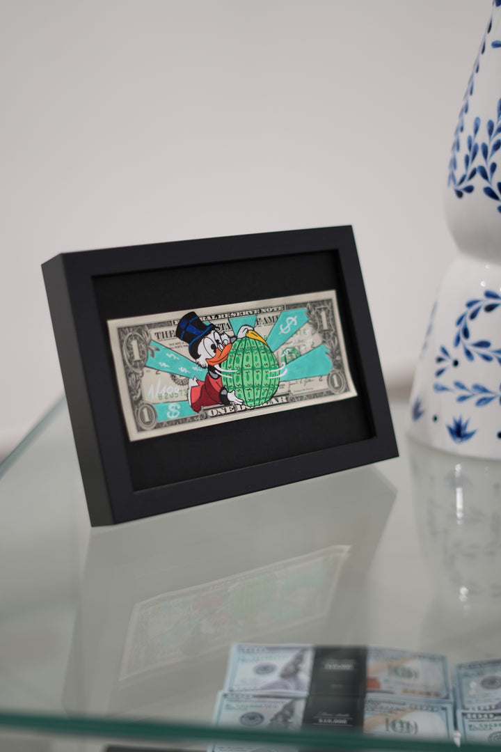 Limited Edition "Money Globe" Dollar Bill