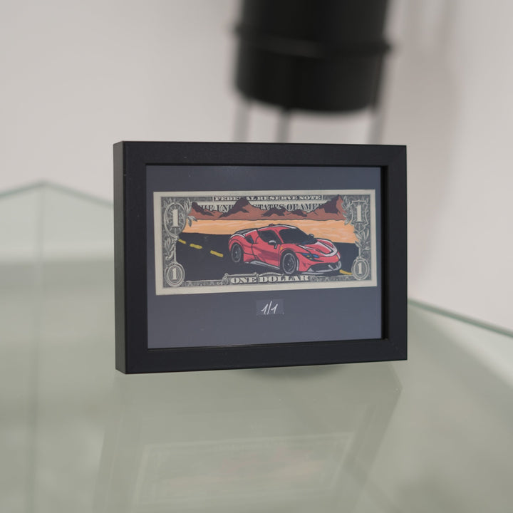 Limited Edition "Ferrari SF-90 " Dollar Bill
