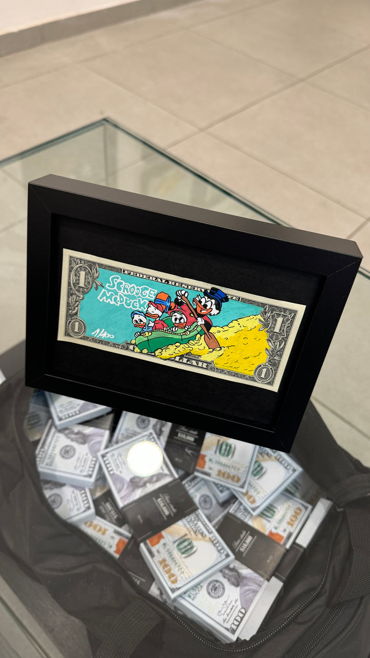 Limited Edition "Sailing Scrooge" Dollar Bill