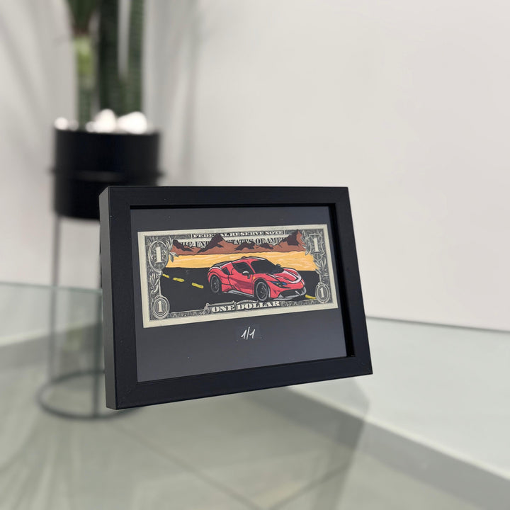 Limited Edition "Ferrari SF-90 " Dollar Bill