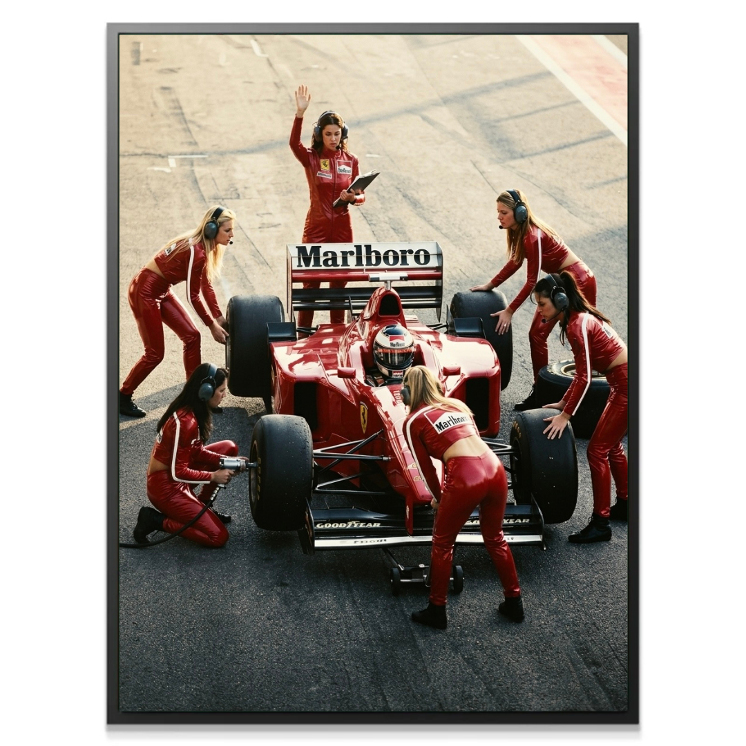Racing in Red