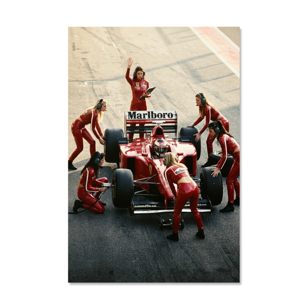 Racing in Red