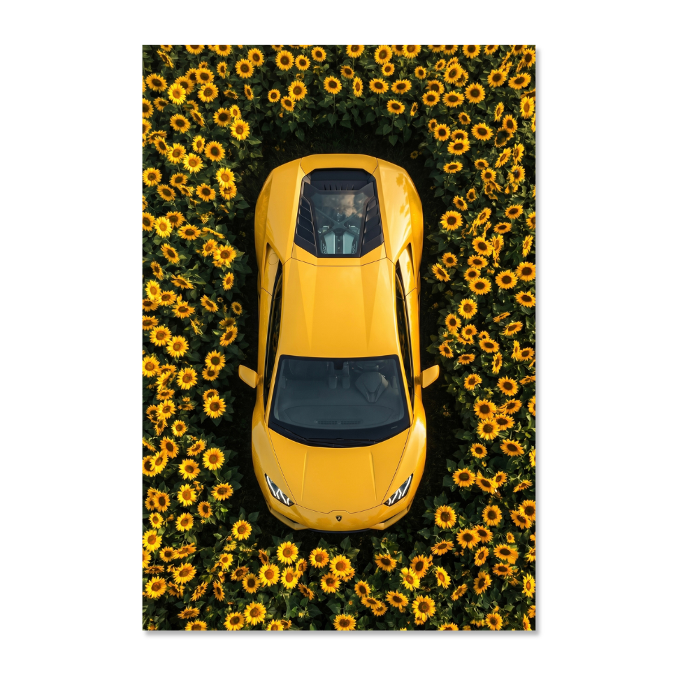 Lamborghini - Sunflower Garden