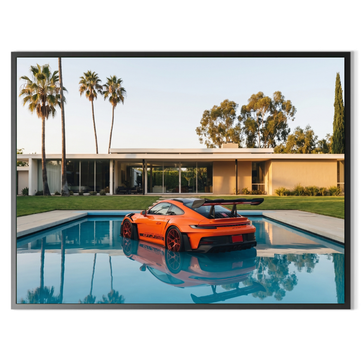 Porsche On Water