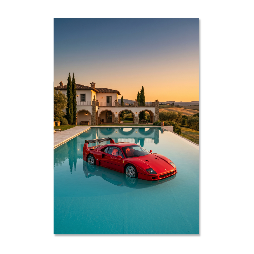 Ferrari On Water