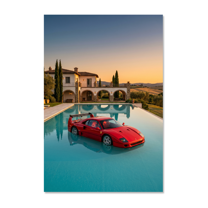 Ferrari On Water