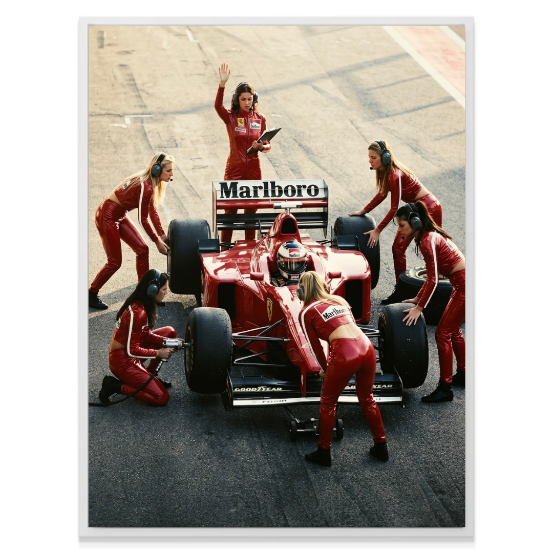 Racing in Red