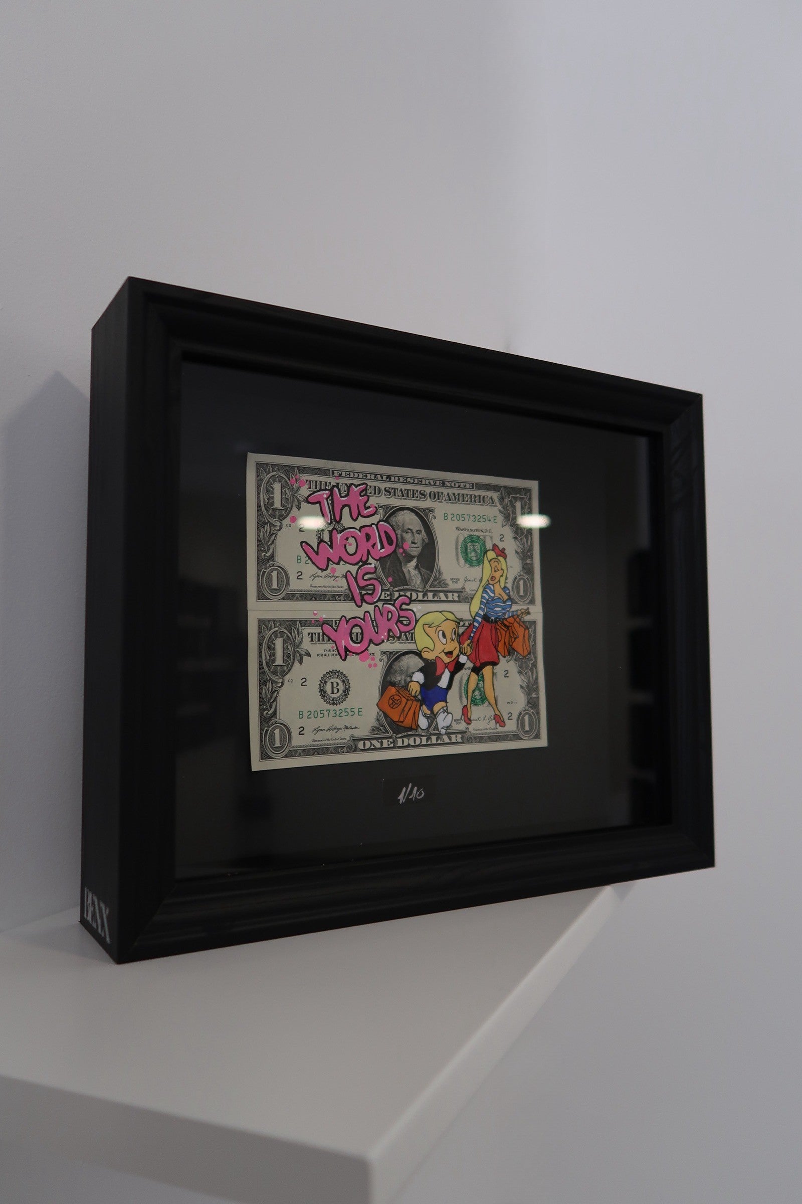 Limited Edition "Sugar Daddy Richie" Double Dollar Bills