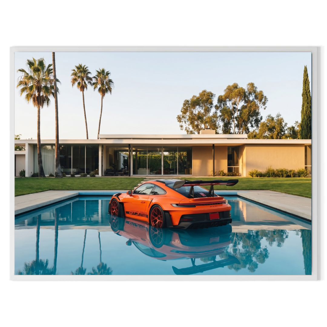 Porsche On Water