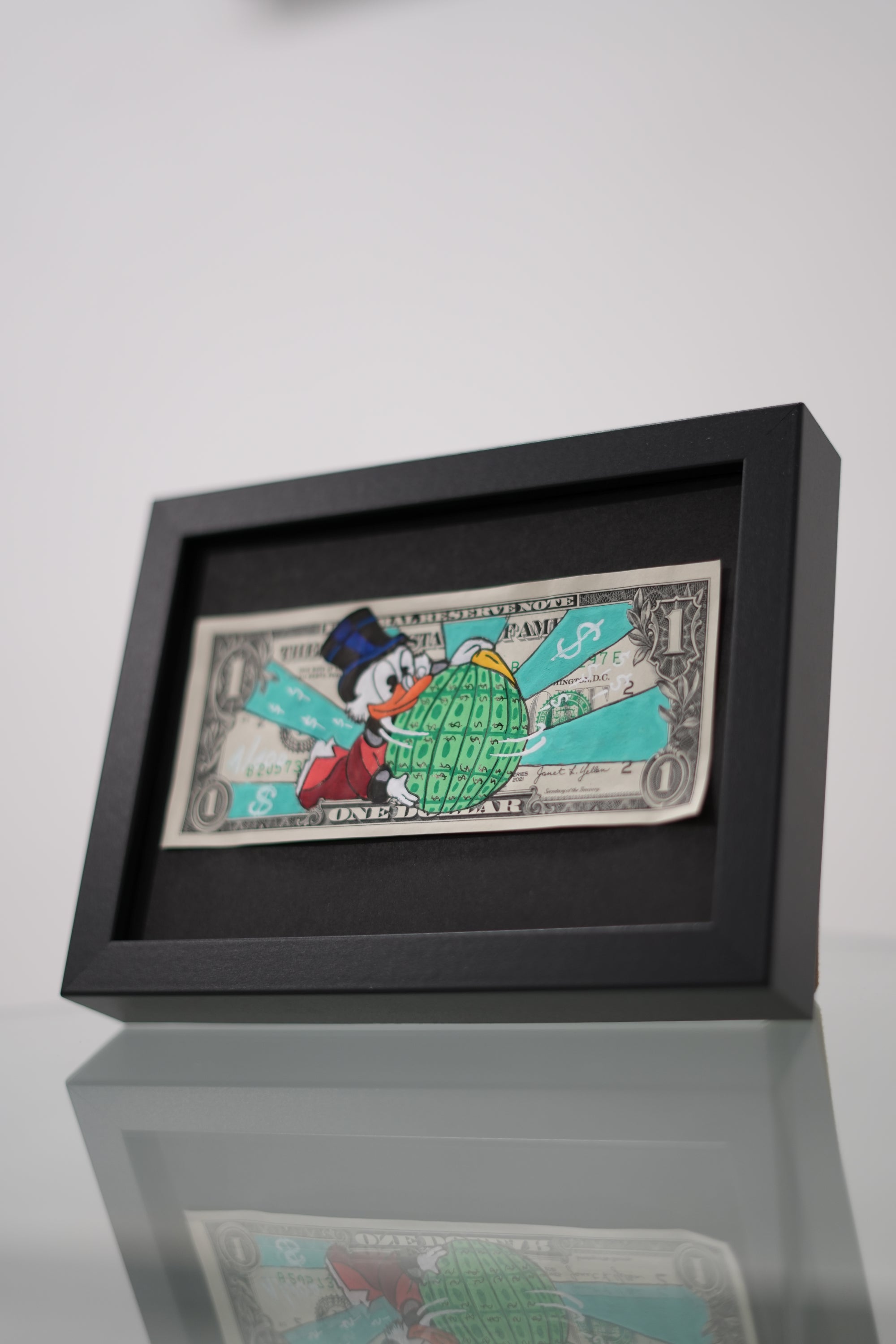Limited Edition "Money Globe" Dollar Bill