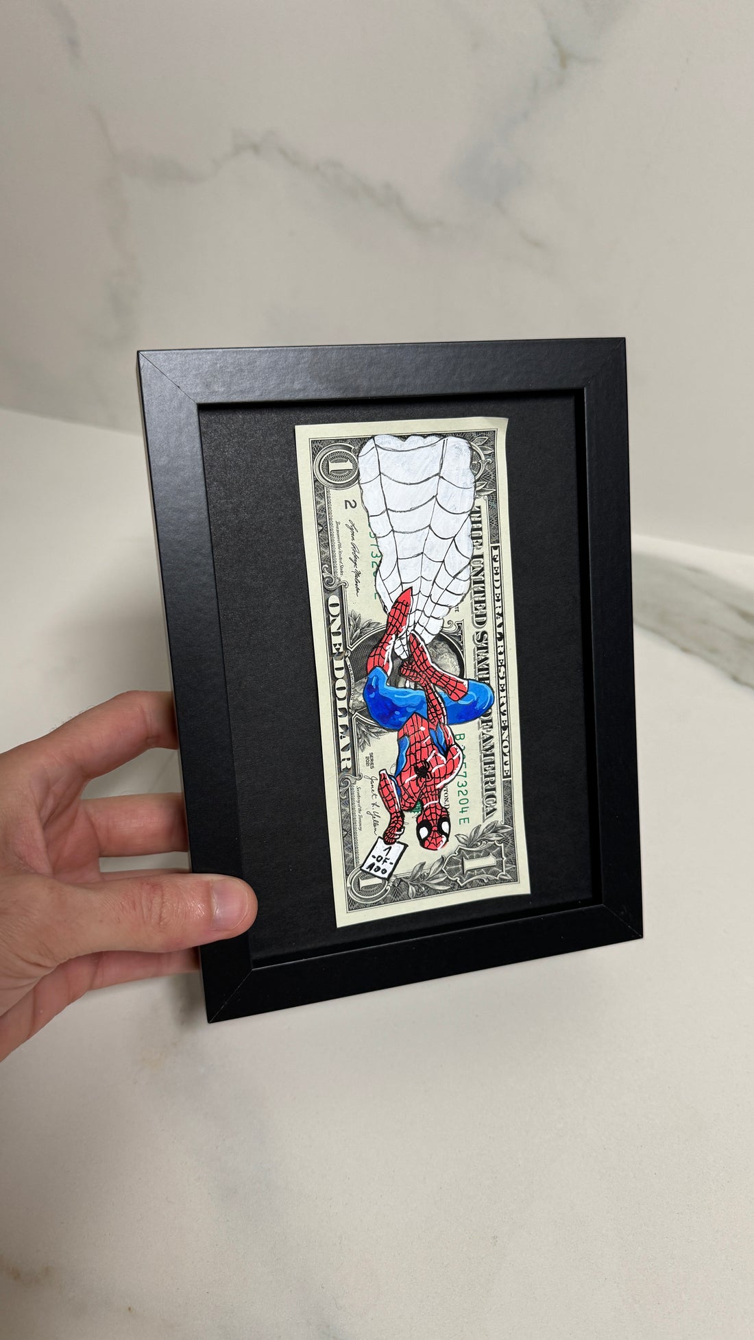 Limited Edition "Spider-Man" Dollar Bill