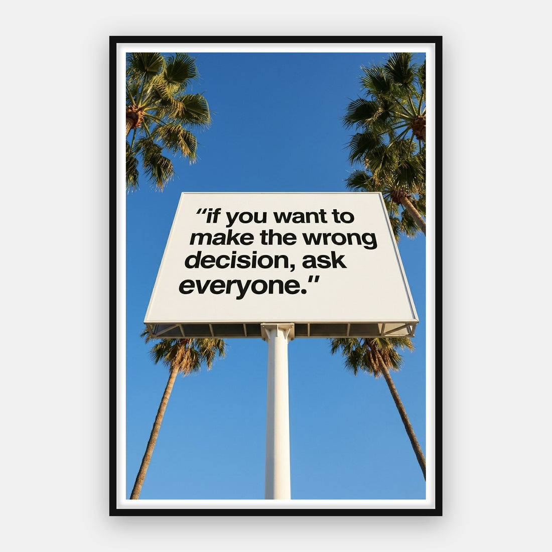 Wrong Decision