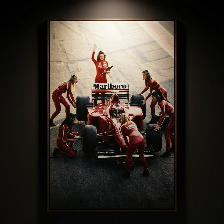 Racing in Red