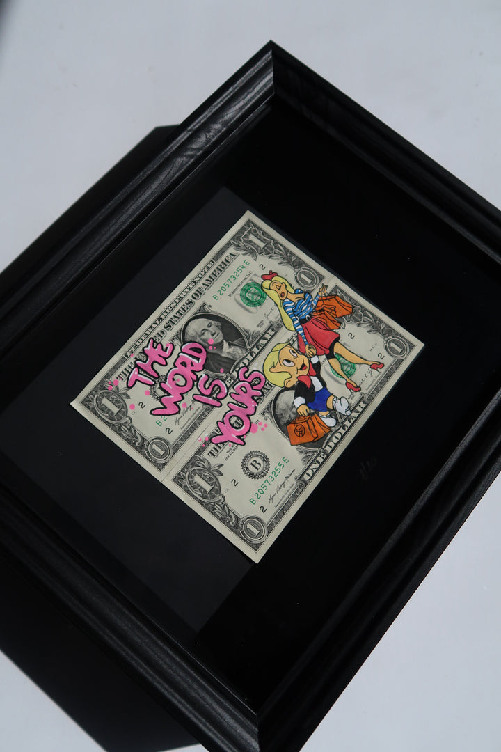 Limited Edition "Sugar Daddy Richie" Double Dollar Bills