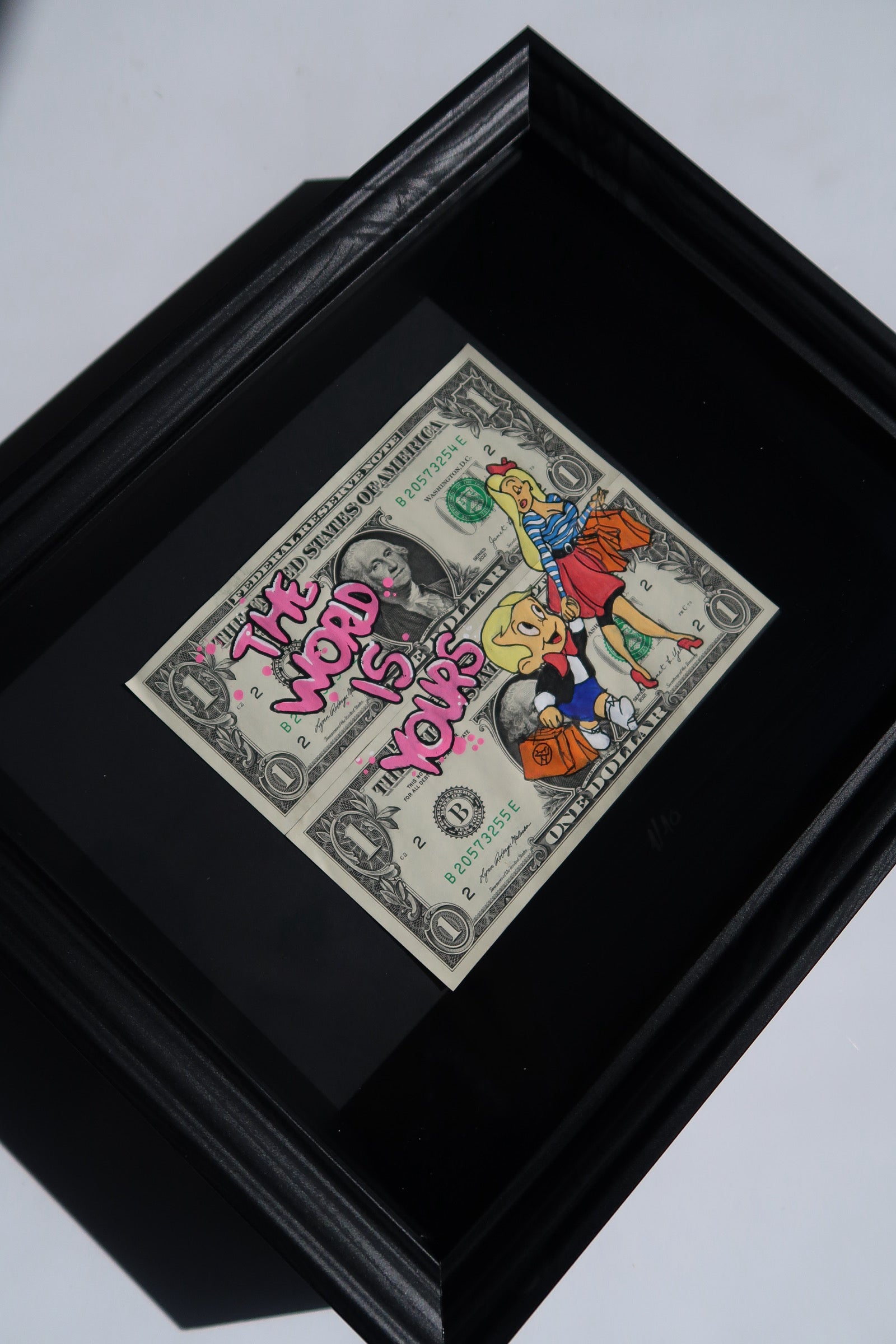 Limited Edition "Sugar Daddy Richie" Double Dollar Bills