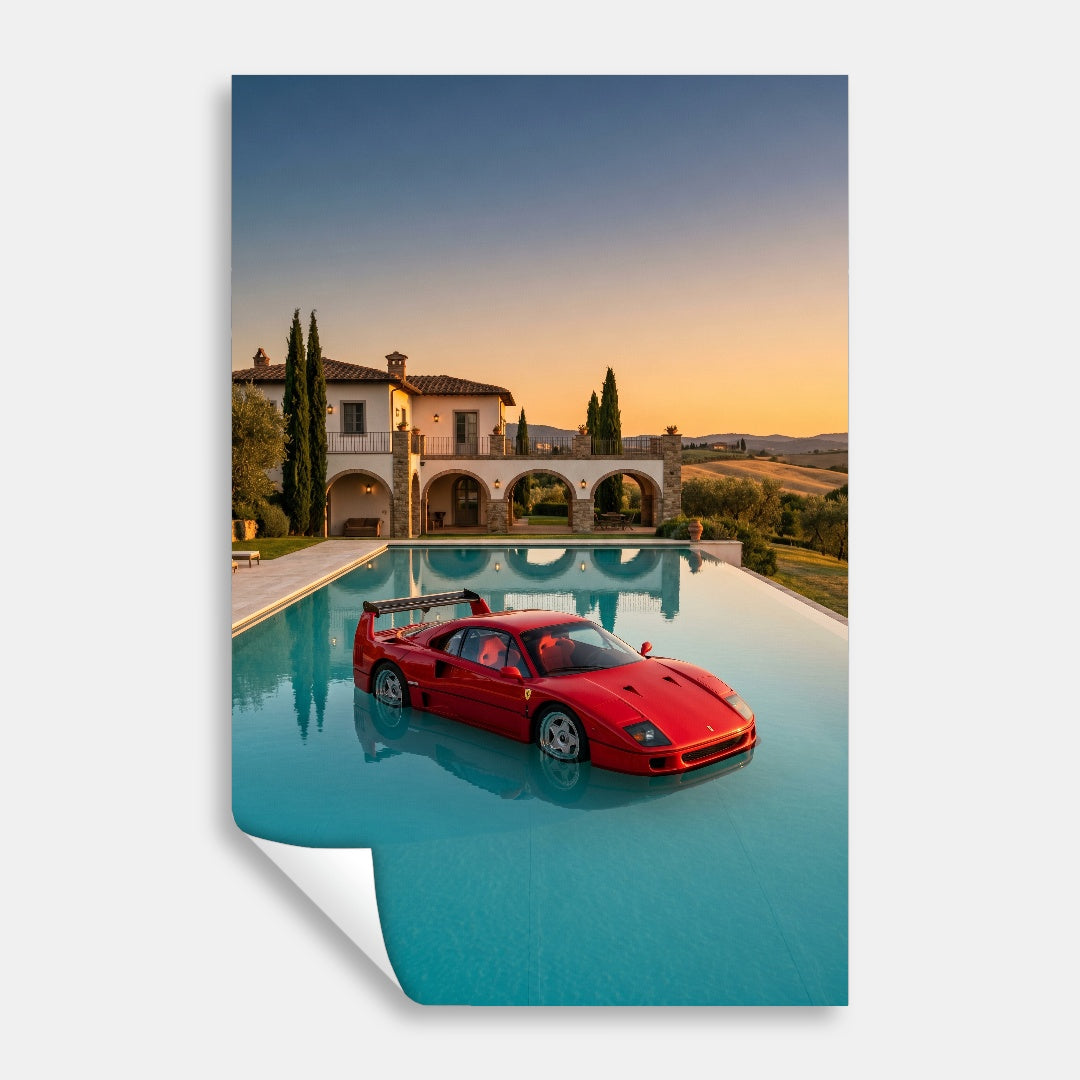 Ferrari On Water
