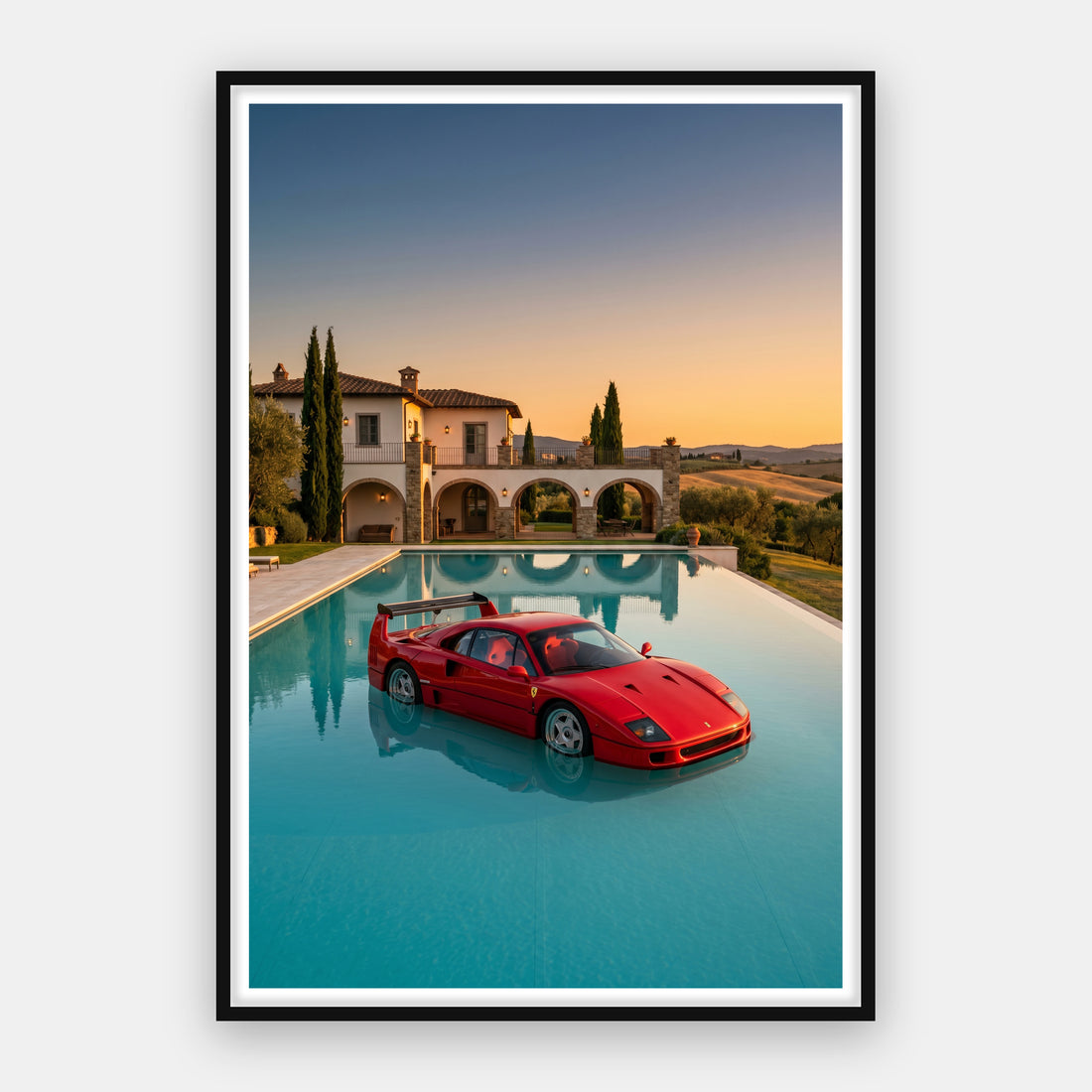 Ferrari On Water