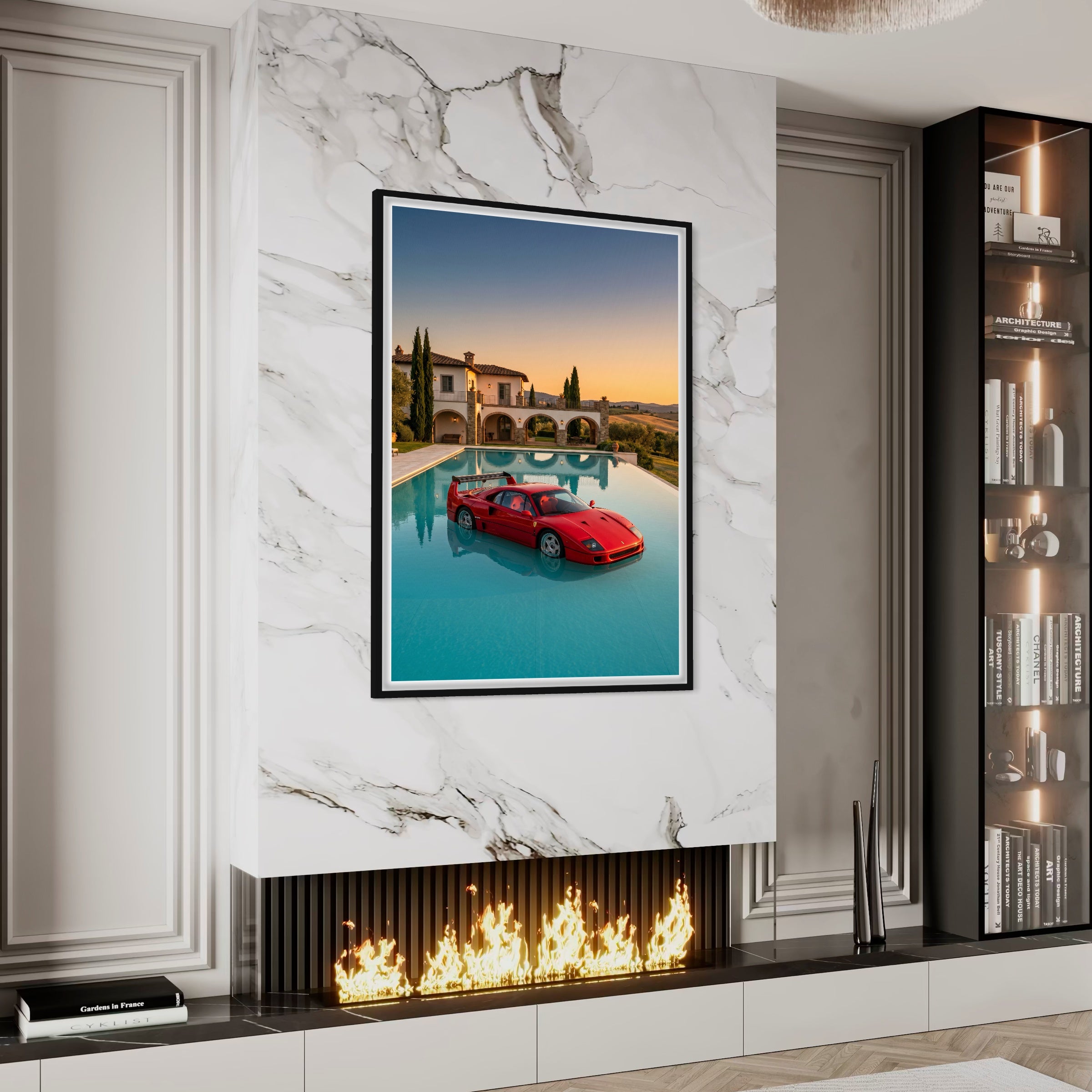 Ferrari On Water