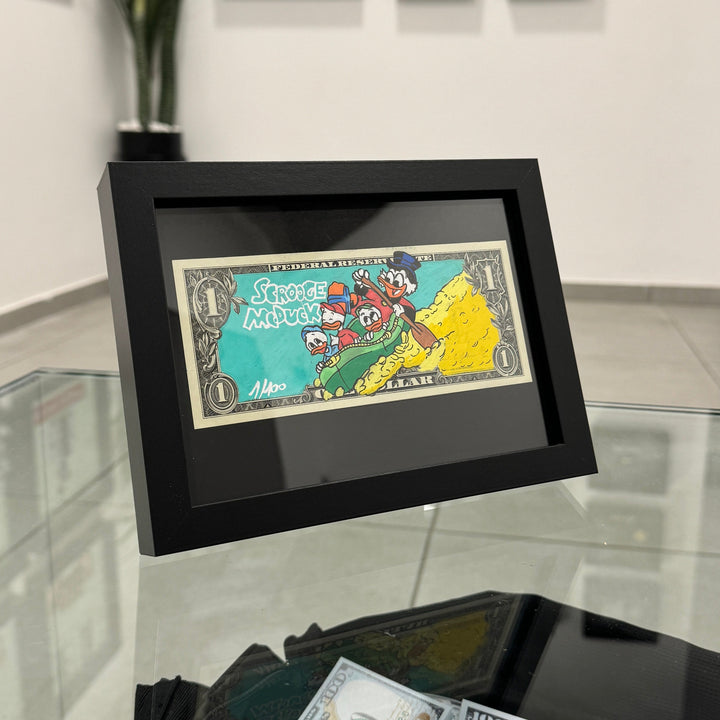 Limited Edition "Sailing Scrooge" Dollar Bill