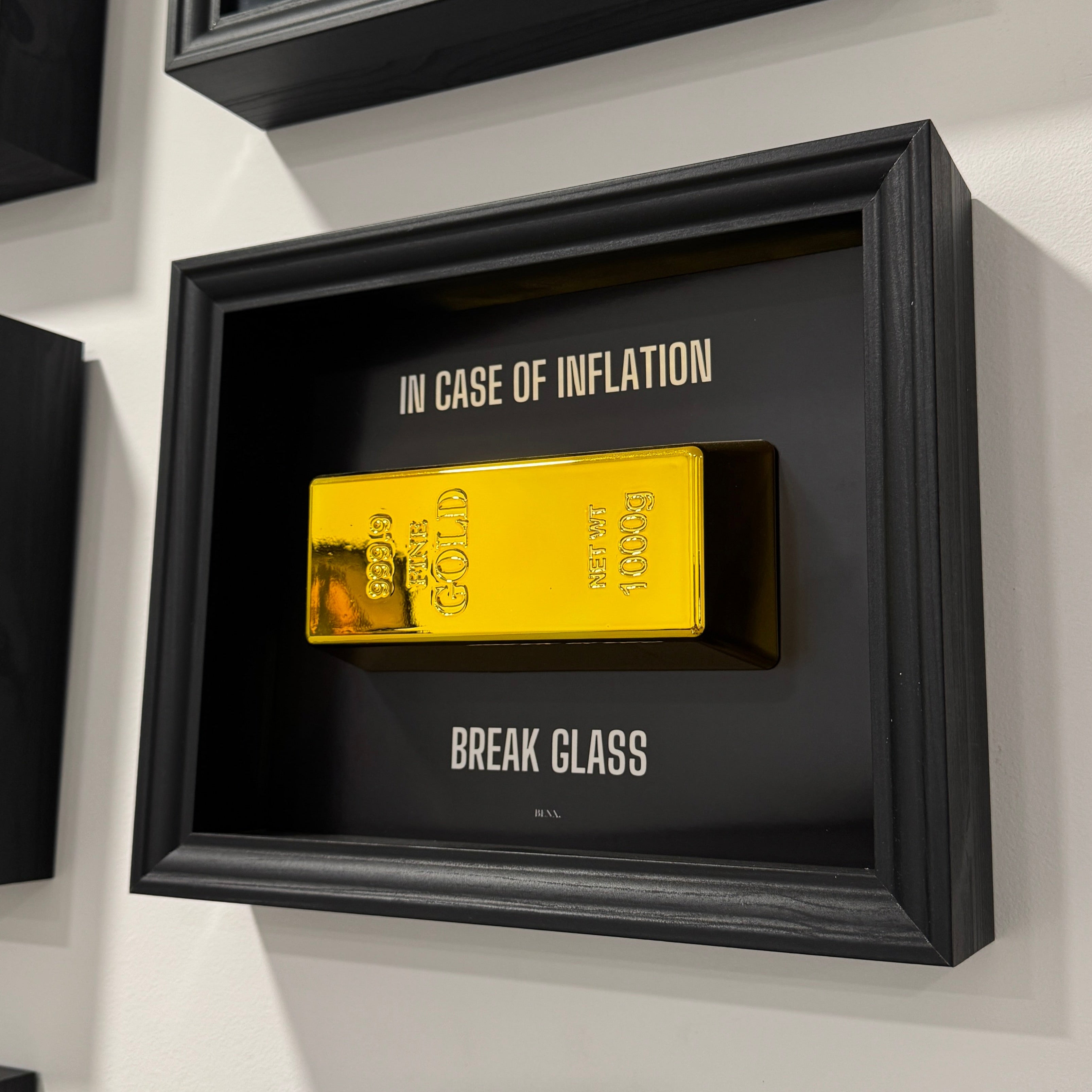 Emergency Frame - Gold Bar