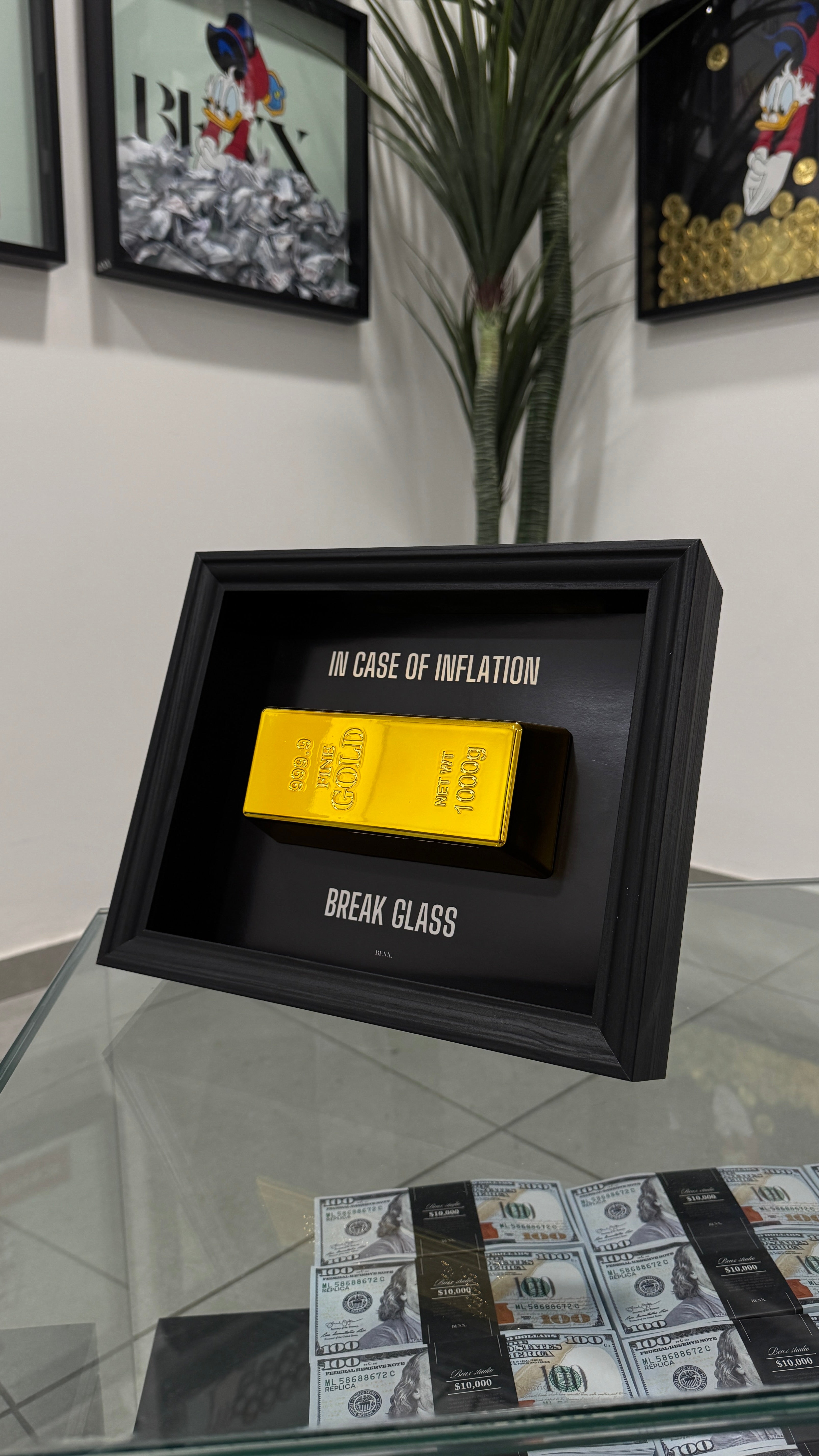 Emergency Frame - Gold Bar