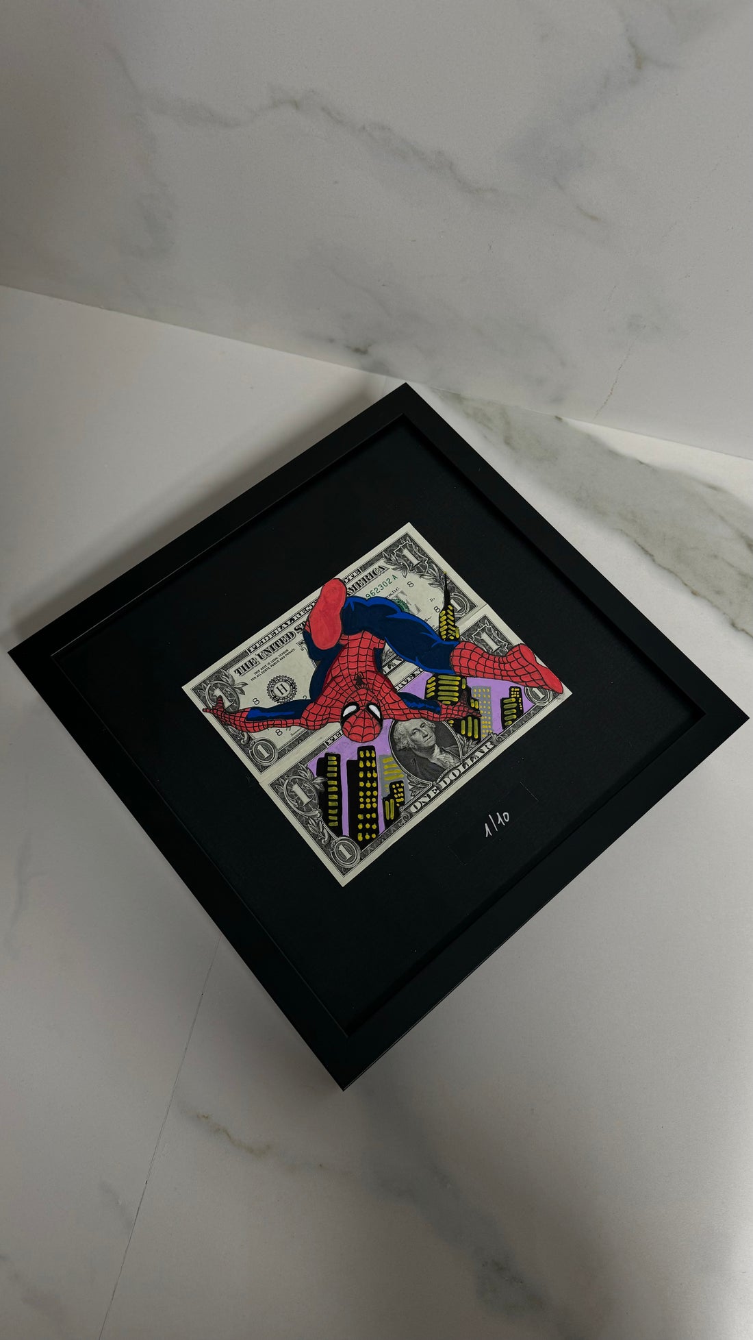 Limited Edition "Spider-Man" Double Dollar Bills