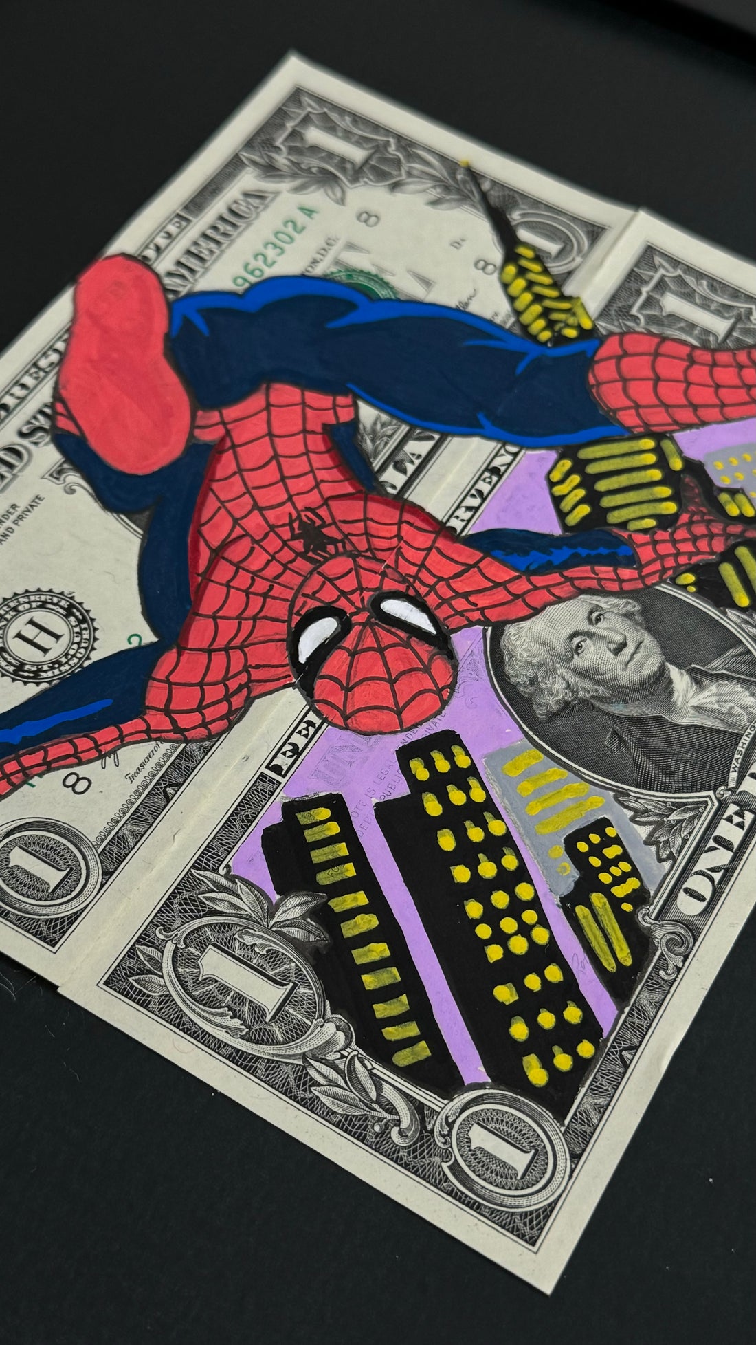 Limited Edition "Spider-Man" Double Dollar Bills