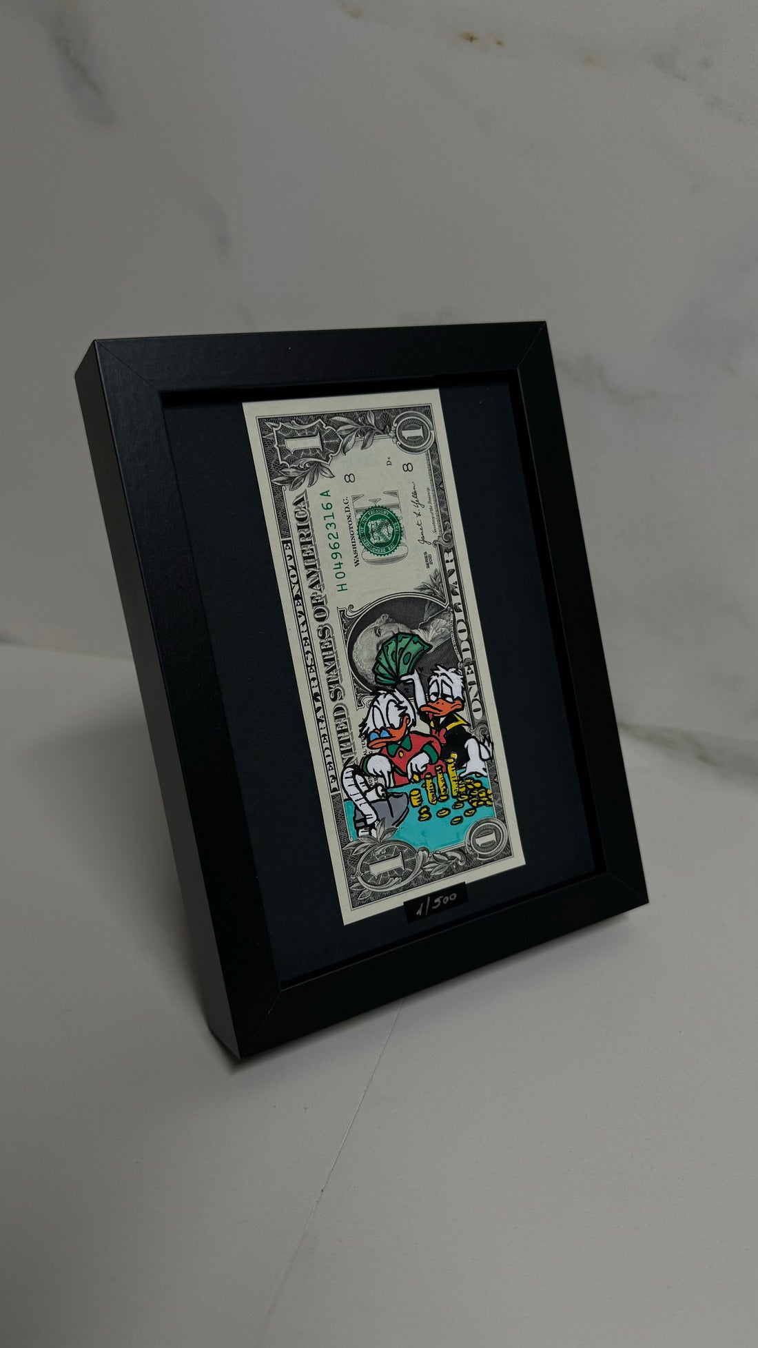 Limited Edition "Scrooge McDuck" Dollar Bill