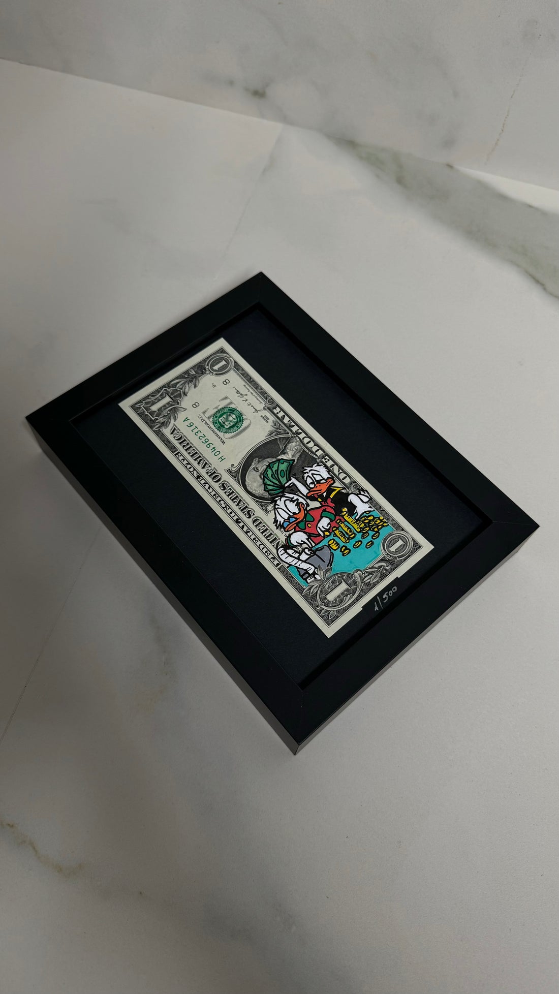 Limited Edition "Scrooge McDuck" Dollar Bill