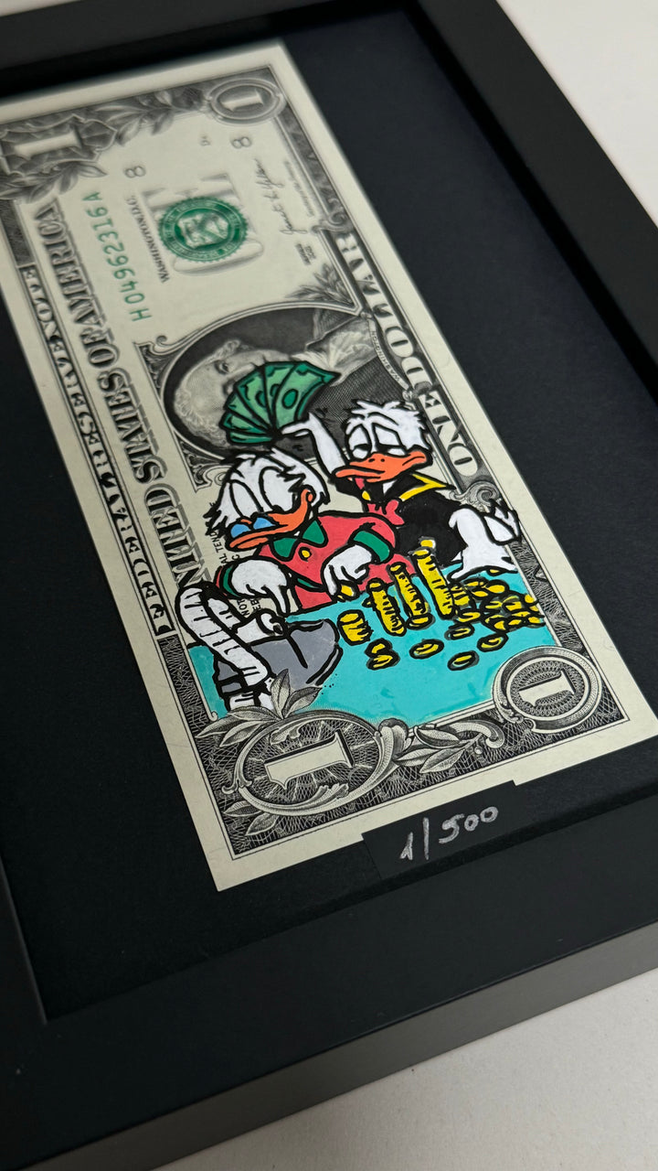 Limited Edition "Scrooge McDuck" Dollar Bill