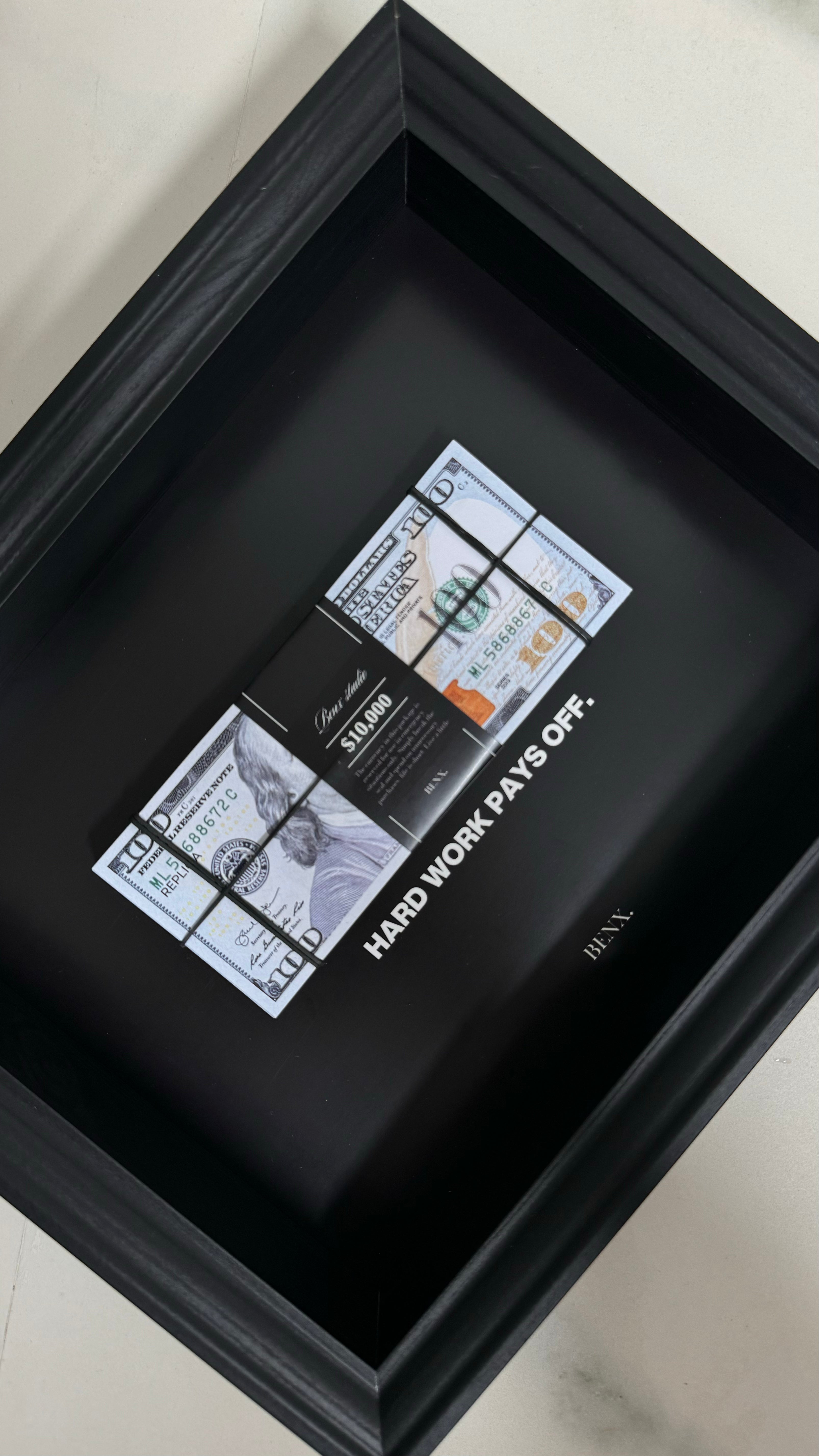 Hard Work Pays Off Frame