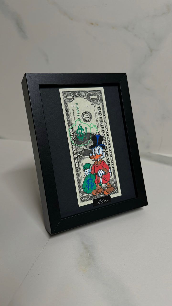 Limited Edition "Scrooge McDuck" I Dollar Bill