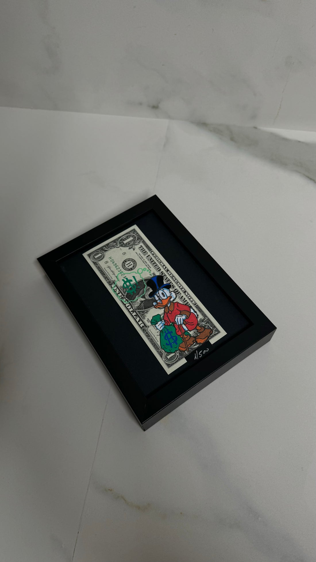 Limited Edition "Scrooge McDuck" I Dollar Bill