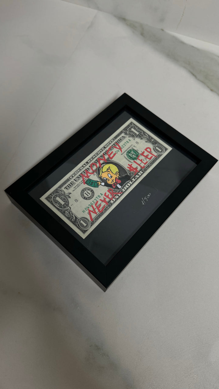 Limited Edition "Richie Rich" Dollar Bill