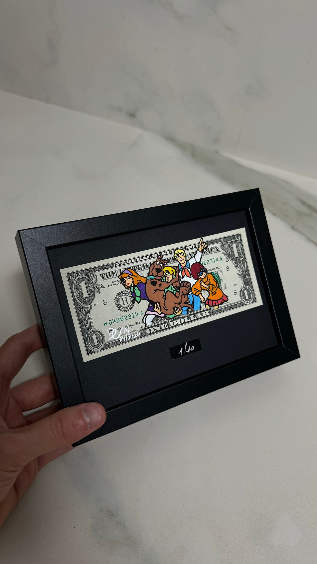 Limited Edition "Scooby-Doo" Dollar Bill