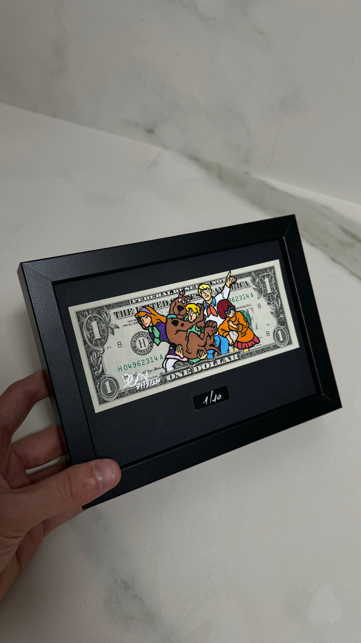 Limited Edition "Scooby-Doo" Dollar Bill