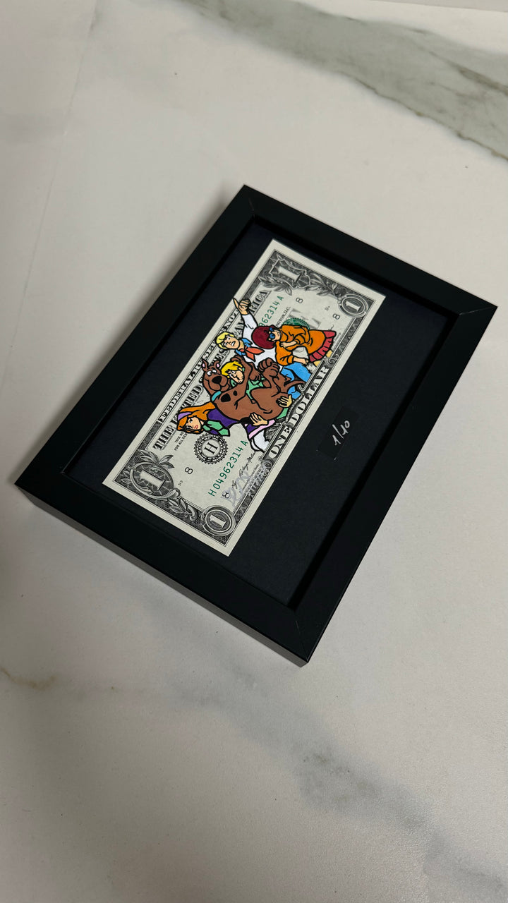 Limited Edition "Scooby-Doo" Dollar Bill