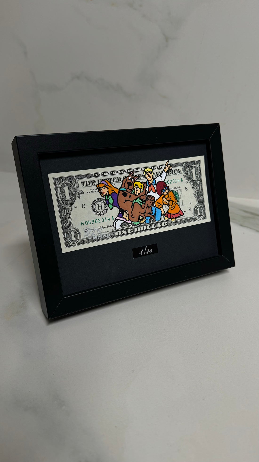 Limited Edition "Scooby-Doo" Dollar Bill