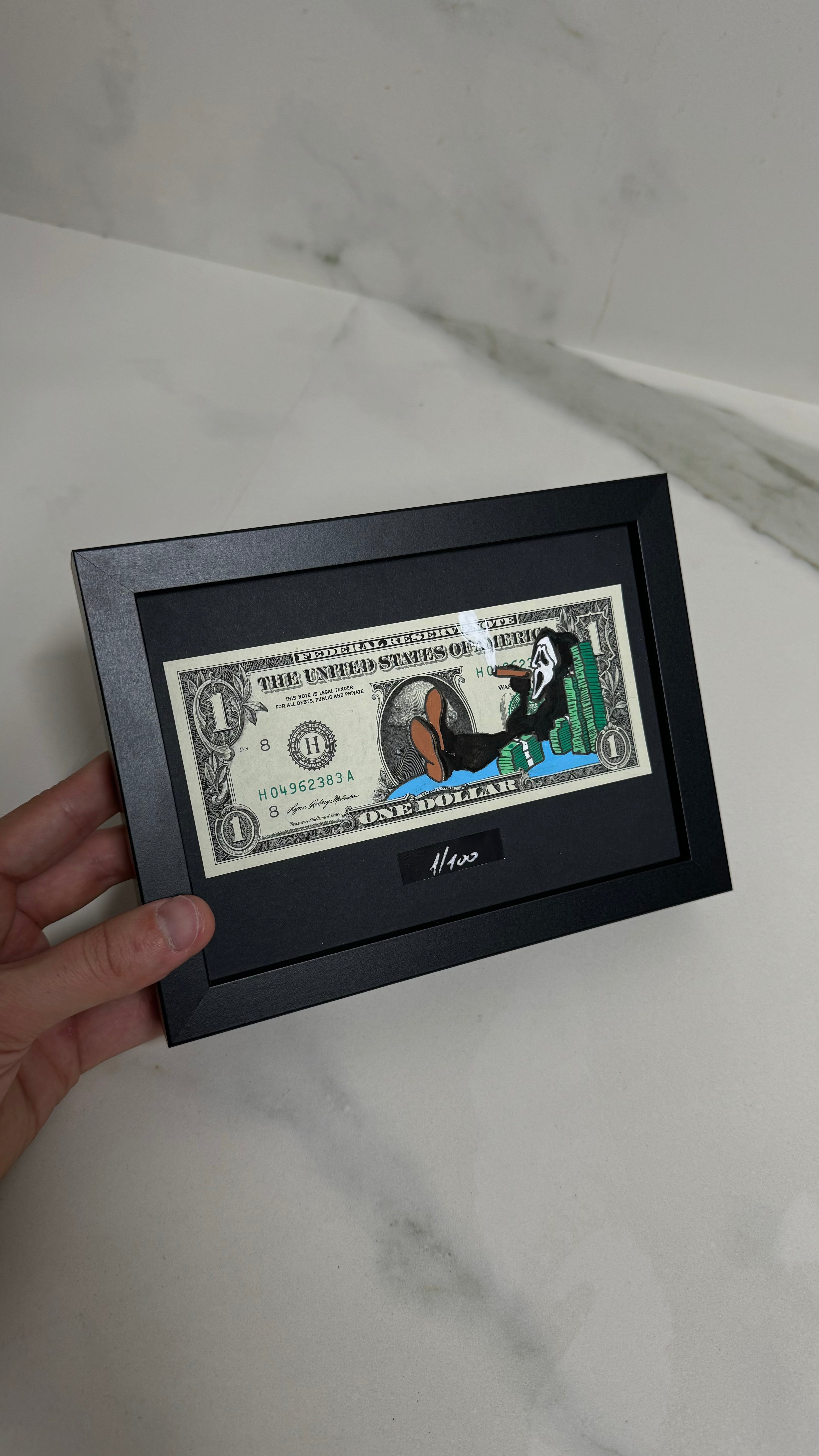 BlackEyePatch　DOLLAR BILL OG LABEL BABY OG DOLLAR BILL BABY TEE BLACK – BlackEyePatch
