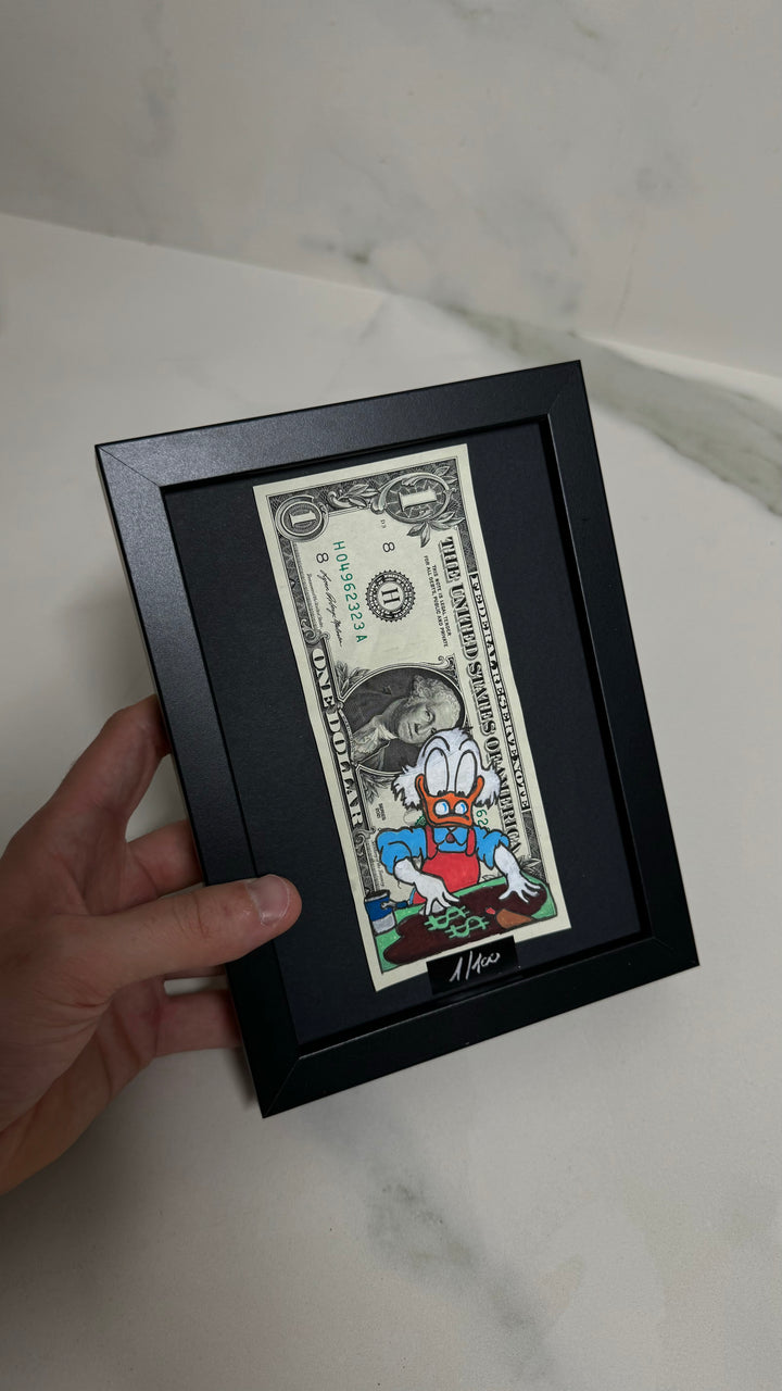 Limited Edition "Scrooge McDuck" II Dollar Bill