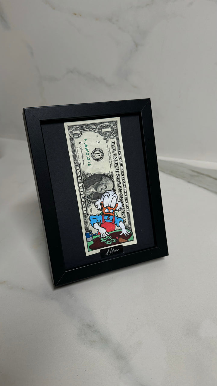 Limited Edition "Scrooge McDuck" II Dollar Bill