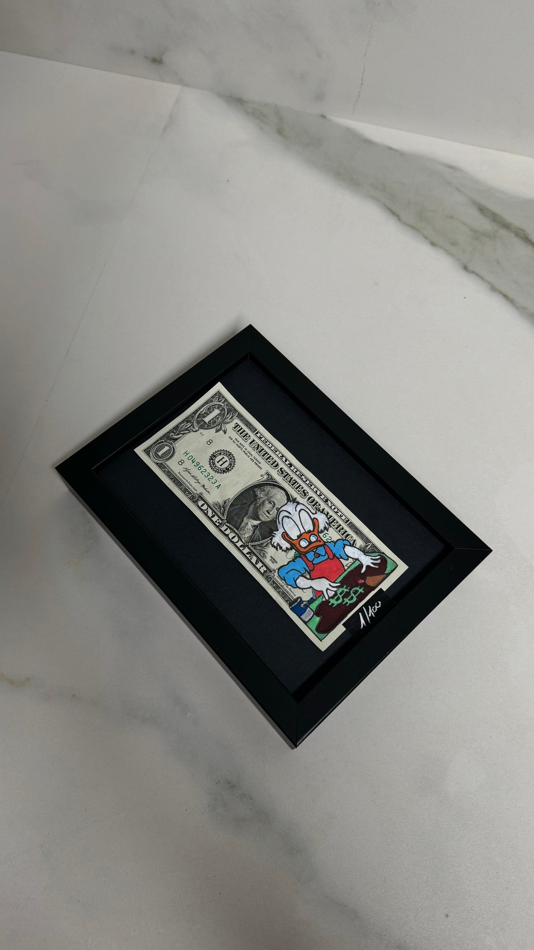 Limited Edition "Scrooge McDuck" II Dollar Bill