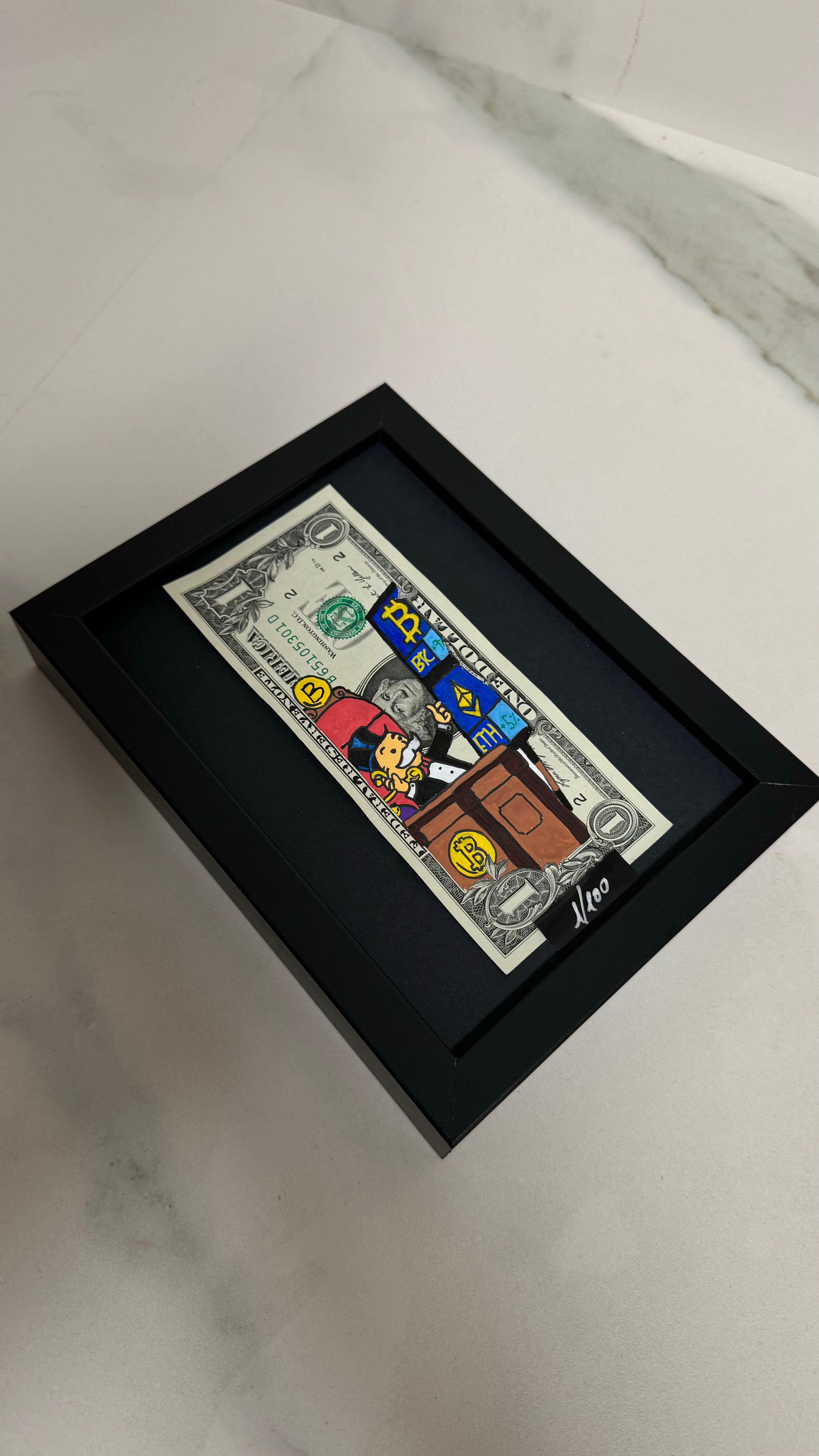 Limited Edition "CrypotPoly" Dollar Bill