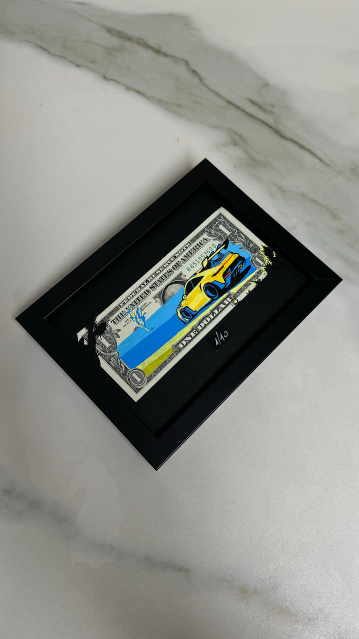 Limited Edition "Porsche" Dollar Bill