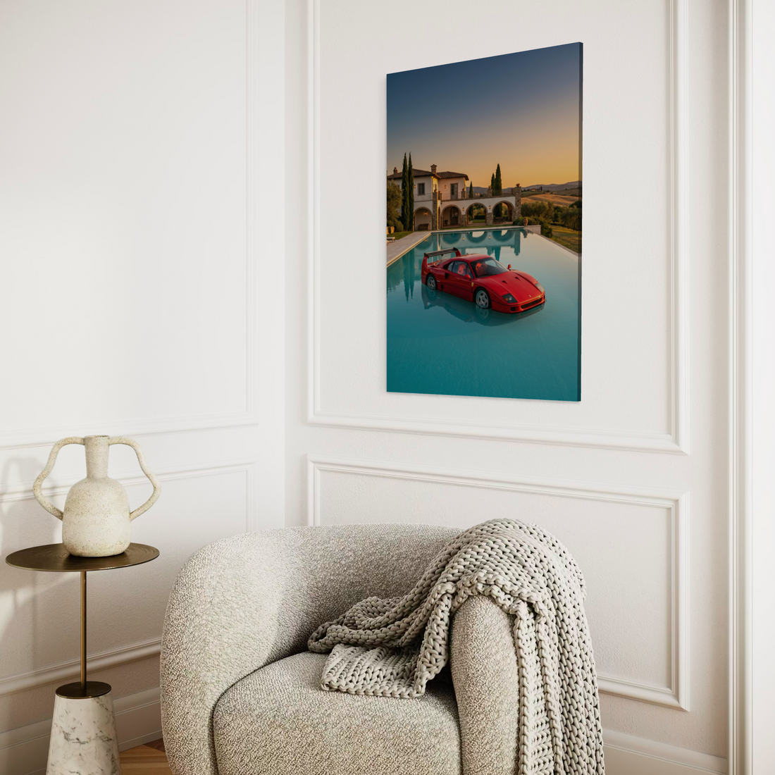 Ferrari On Water