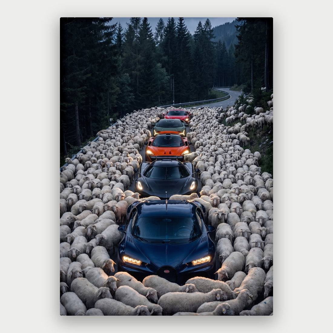 Out of the Herd Canvas