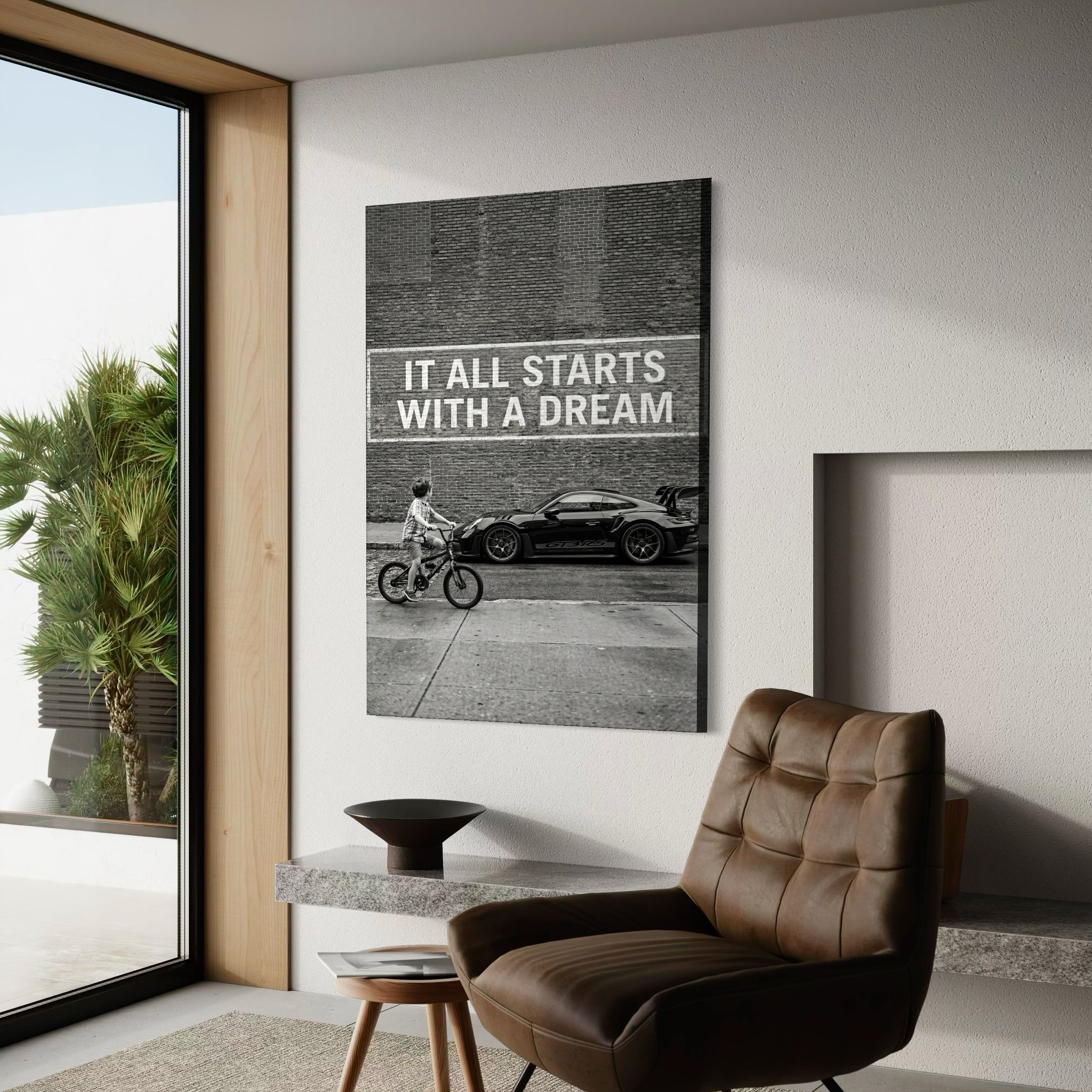 It All Starts With A Dream Canvas