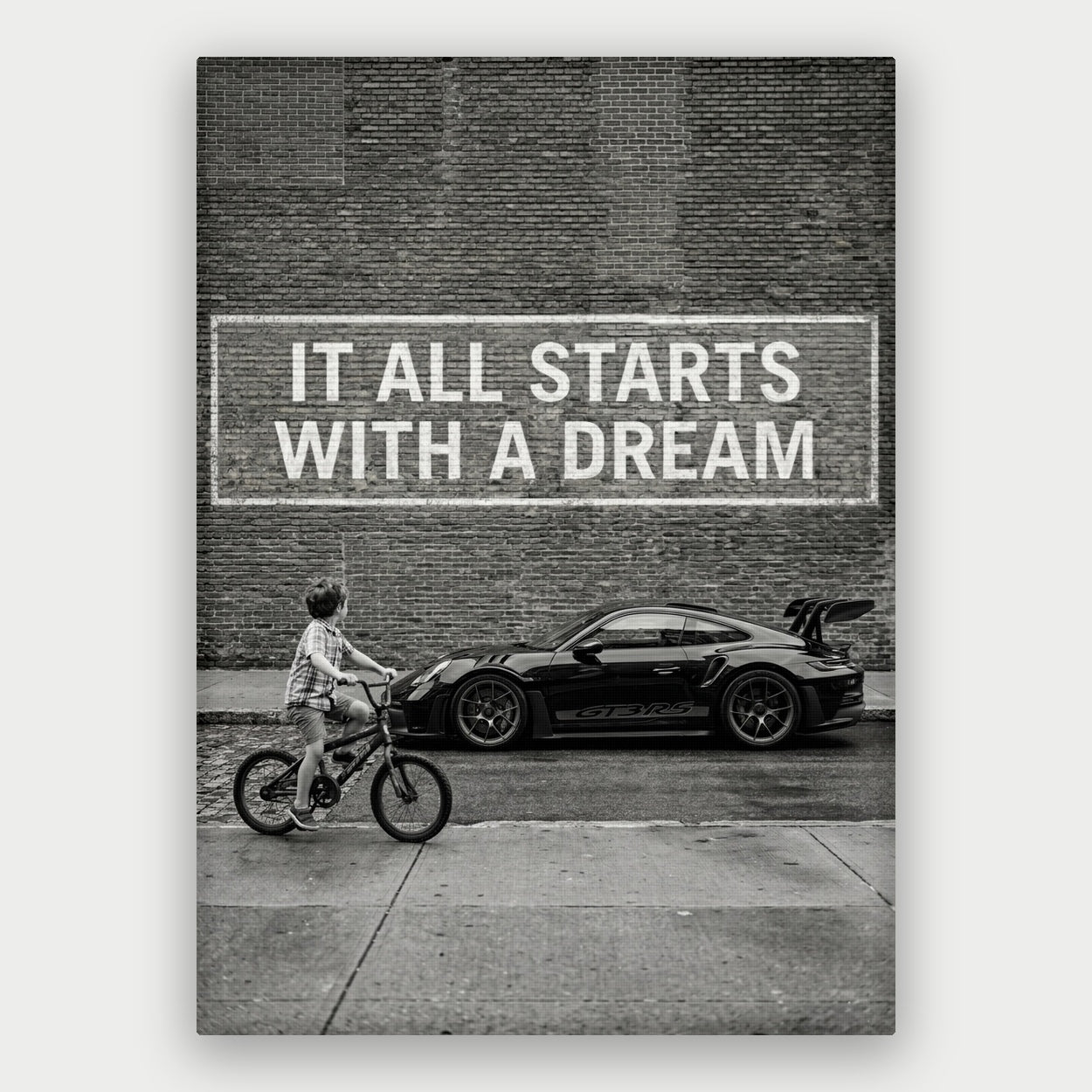 It All Starts With A Dream Canvas